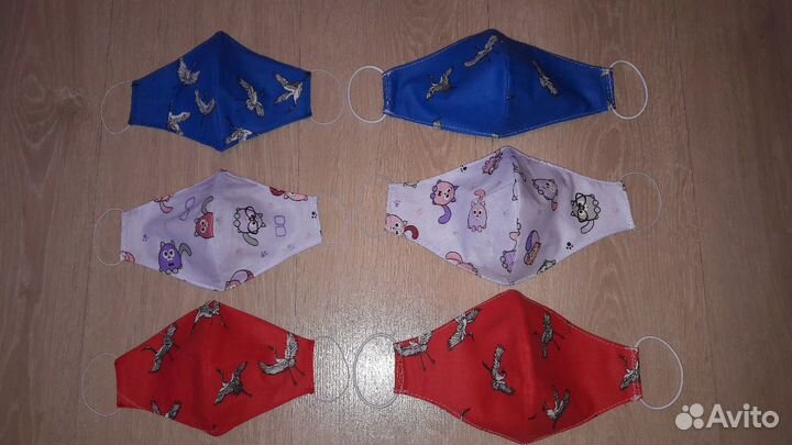 Маски многоразовые 50 шт. для лица