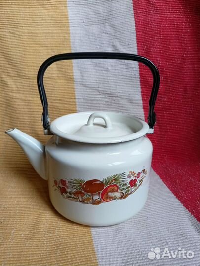 Чайник эмалированный бу 2 литра