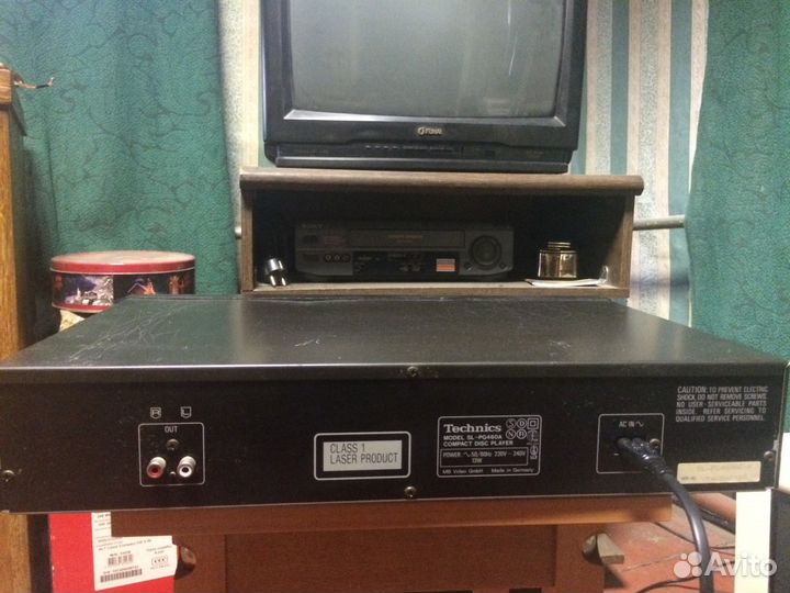 CD проигрыватель Technics SL - PG460A
