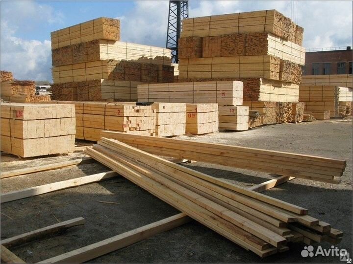 Пиломатериал обрезной и необрезной