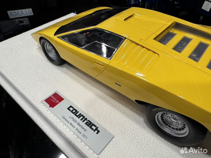 Make Up Lamborghini Countach Lp500 1:18