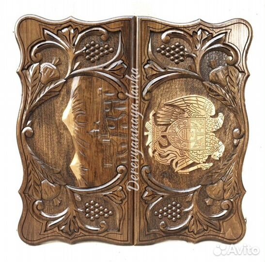 Нарды резные 