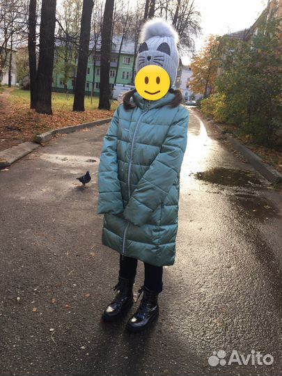 Пальто для девочки 146