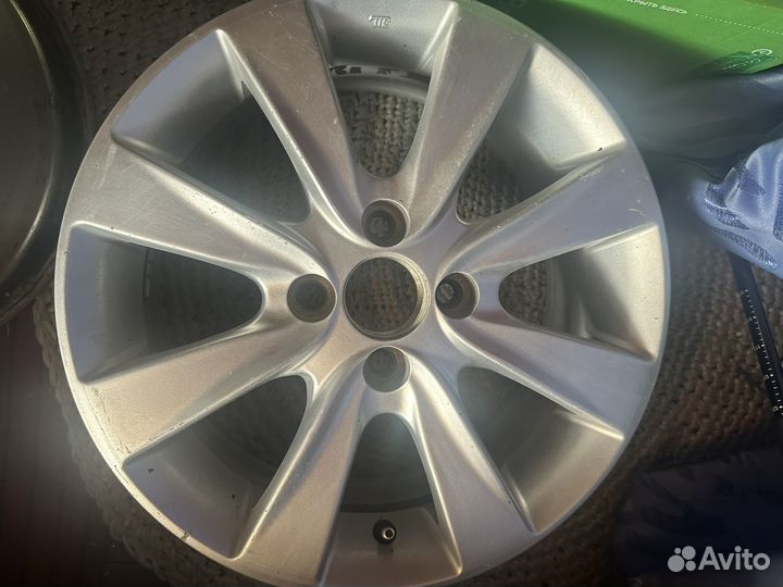 Диски на hyundai solaris r 15 литые