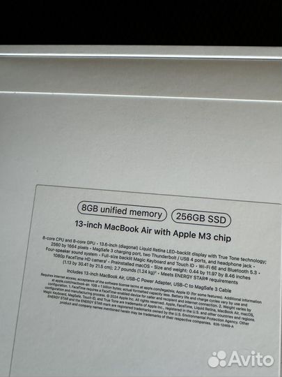 MacBook Air 13 2024 M3 8/256