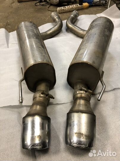 Глушитель мерседес w220 лоринзер