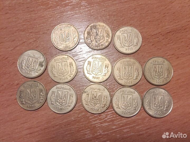 Монеты Украины обмен