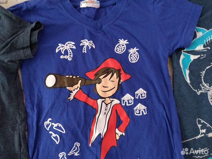 Футболка на мальчика 110-116