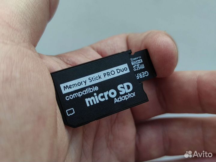 Memory Stik Pro Duo адаптер для Micro SD