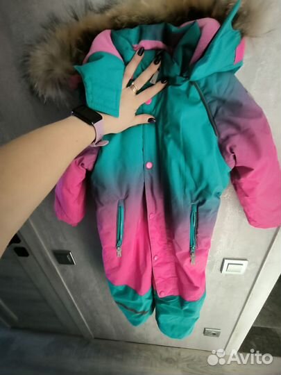 Зимний комбинезон для девочки
