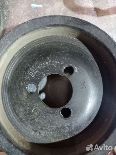 Шкив водяного насоса Chevrolet Cruze