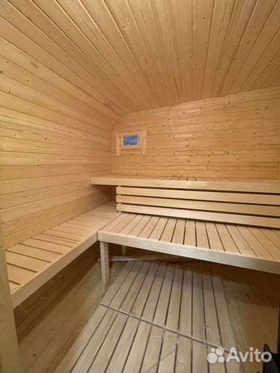 Баня бочка квадро парус