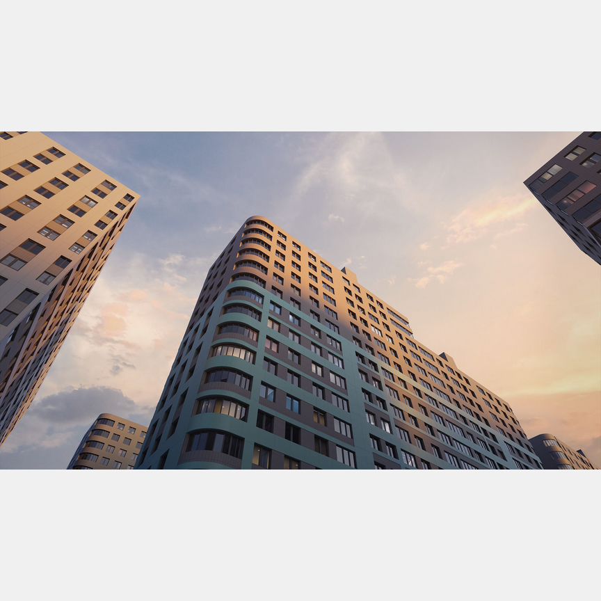 2-к. квартира, 50,6 м², 14/17 эт.