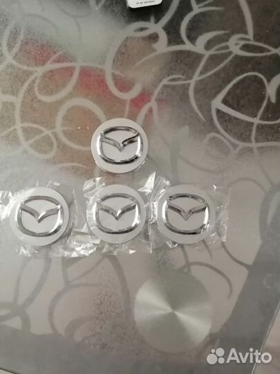 Колпачки заглушки на литые диски mazda