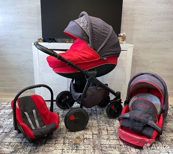 Коляска Tutis Zippy New 3 в 1