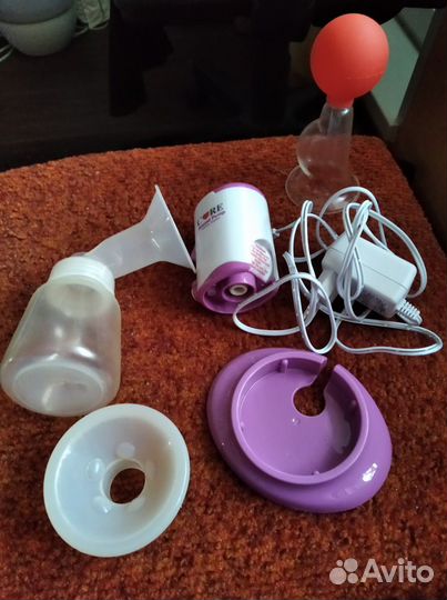Молокоотсос электрический +ручной с грушей