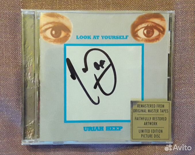 CD Uriah Heep c автографом Mick Box
