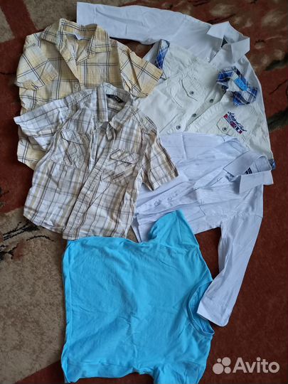 Рубашки на мальчика 98 104