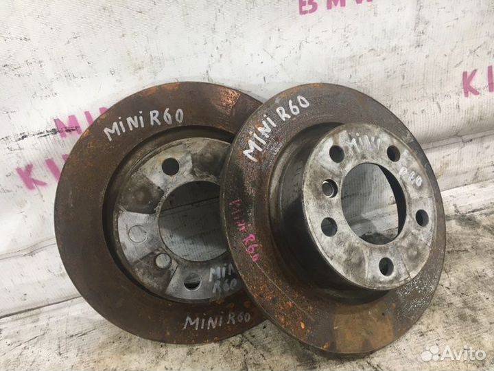 Тормозной диск задний Mini Countryman R60