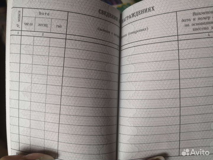 Трудовая книжка