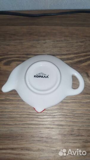 Подставка под чайный пакетик, чайник декоративный