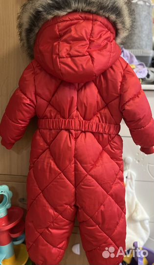 Зимний комбинезон для девочки 86 размер