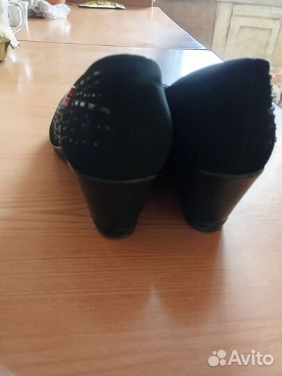 Туфли женские на горке 36