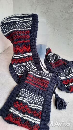 Шапка-шарф башлык капюшон капор