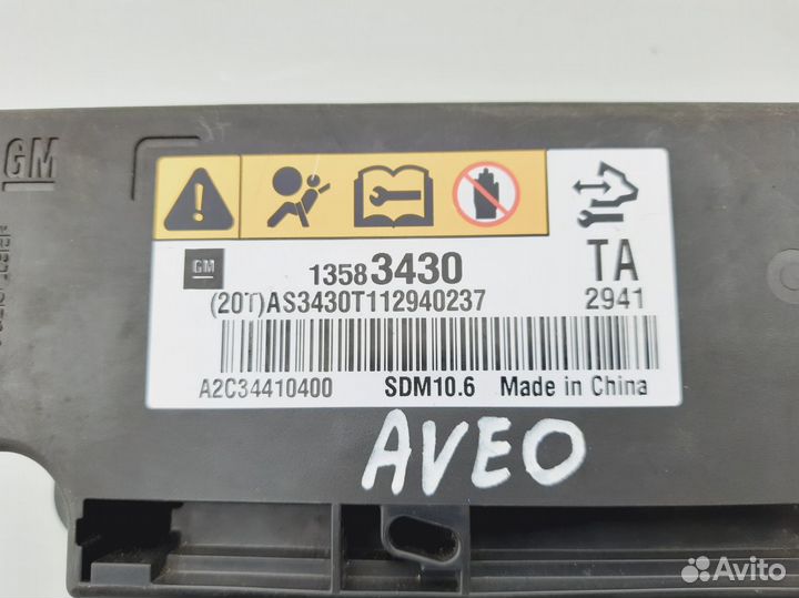 Блок управления подушками Chevrolet Aveo T300