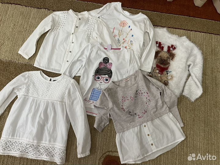 Продам детские вещи одним пакетом (110-116)