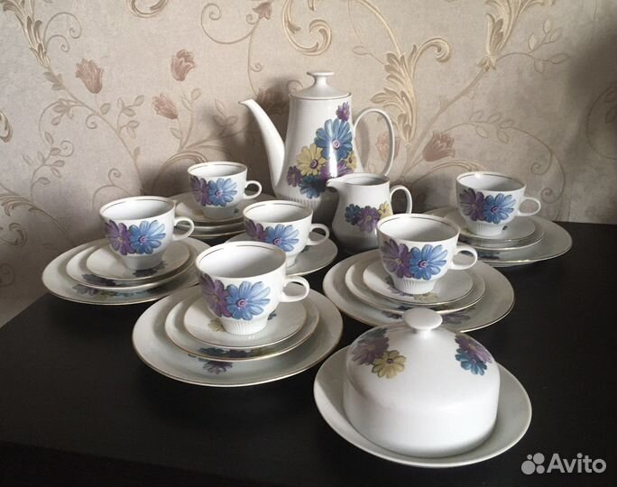 Сервиз кофейный гдр