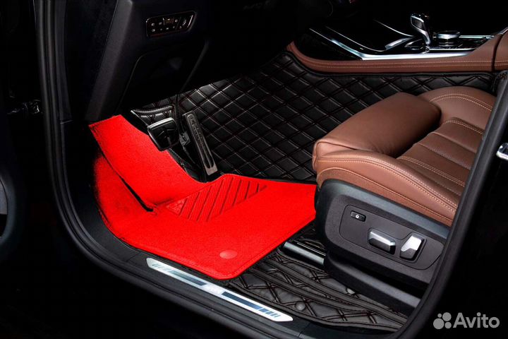 3D Коврики Genesis GV80 из Экокожи