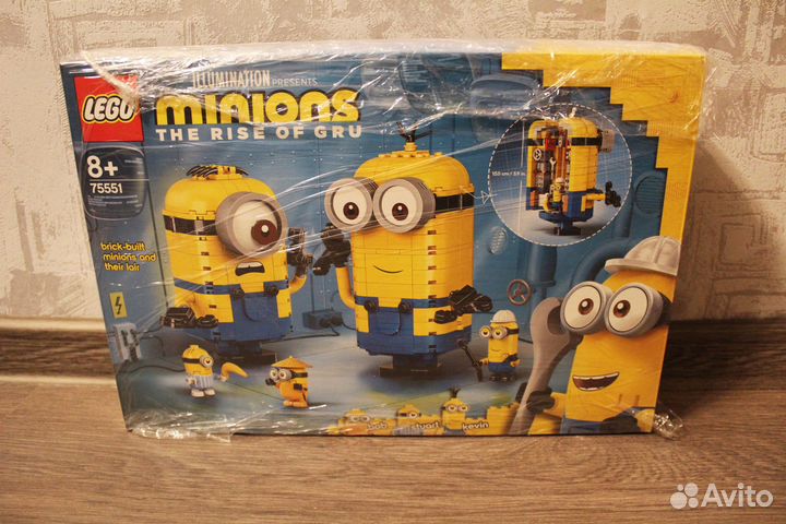 Оригинальный Lego 75551 Фигурки миньонов и их дом