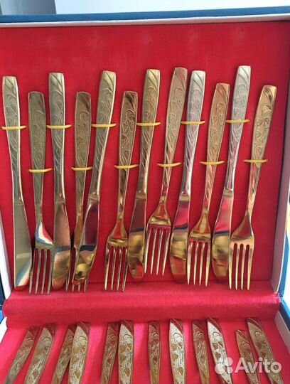 Столовый набор ложки и вилки СССР