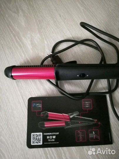 Плойка-Щипцы для завивки и выпрямления волос