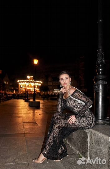 Вечернее платье в пол 42 44