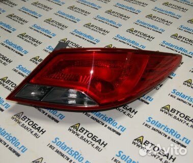 Фонарь задний правый Солярис седан (14-17) TYC