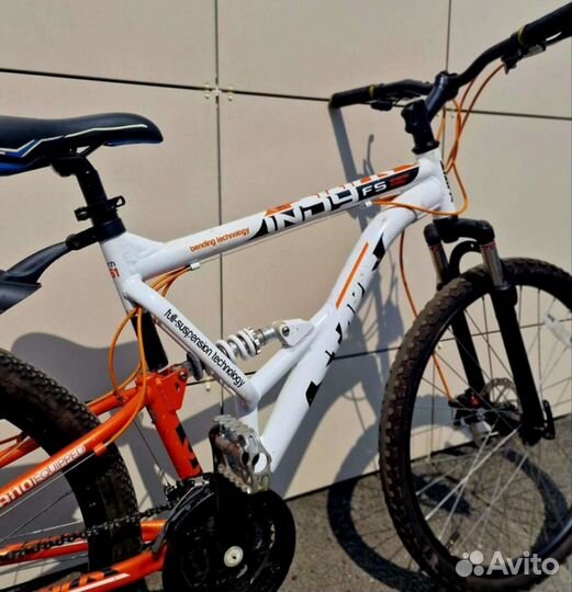 Велосипед горный двухподвес Stark Indy FS 26