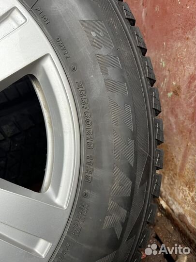 R18 Bridgestone Blizzak DM-Z2 255/60, PCD 5x112 DIA 66.5