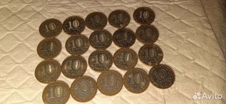 Биметаллические монеты одним лотом