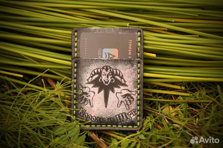 Картхолдер из натуральной кожи