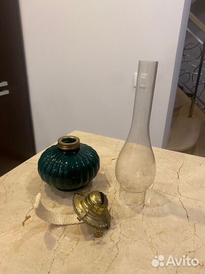 Керосиновая масляная настольная лампа США