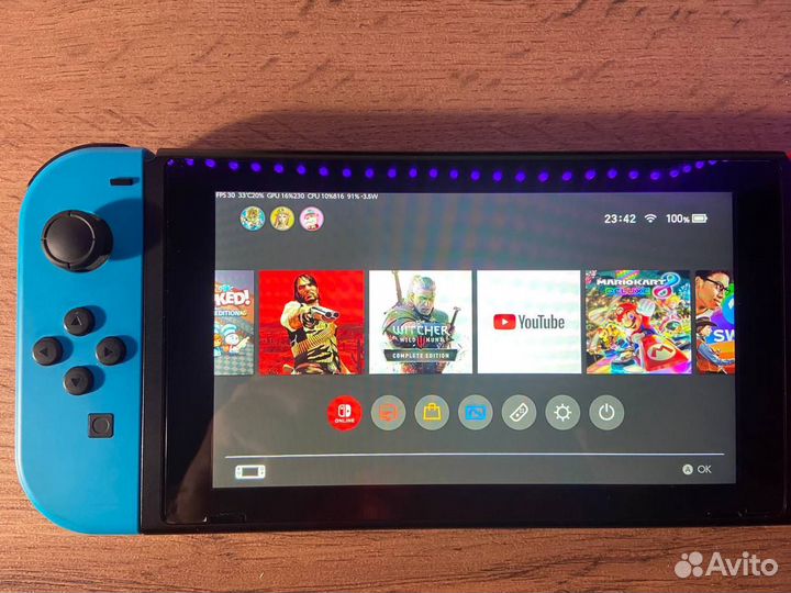 Nintendo switch 1rev прошитая