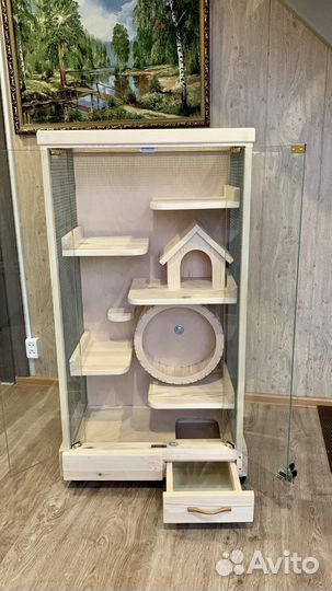 Клетка, витрина для шиншил, хорька, дегу и др