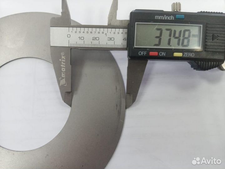 Шайба шарнира регулировочная 65*140*1 (Стрела - ра