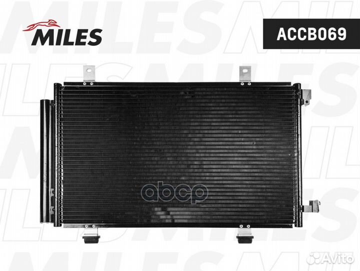 Конденсер suzuki SX4 1.5/1.6/1.9D 06- accb069