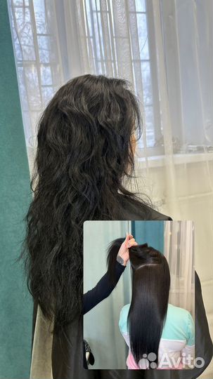 Кератин, ботокс, прикорневой объем