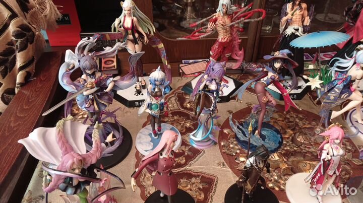 Аниме фигурки Геншин и Клинок рассекающий демонов