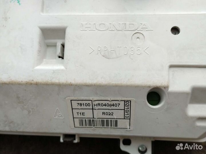 Щиток приборов honda cr-v 4