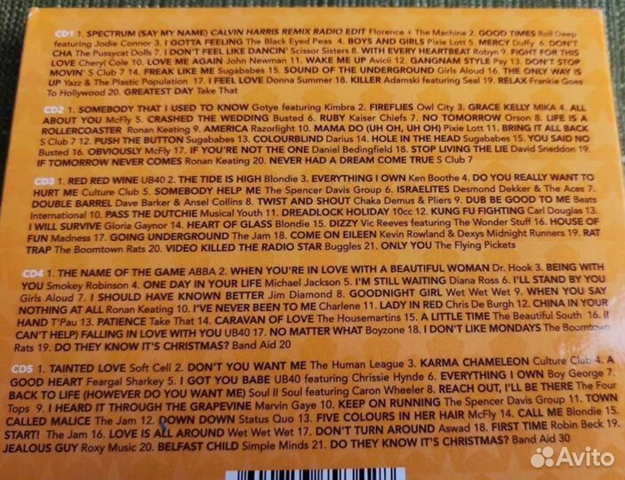 CD*5 Hits No 1: Сборник из 5 дисков - Фирменный